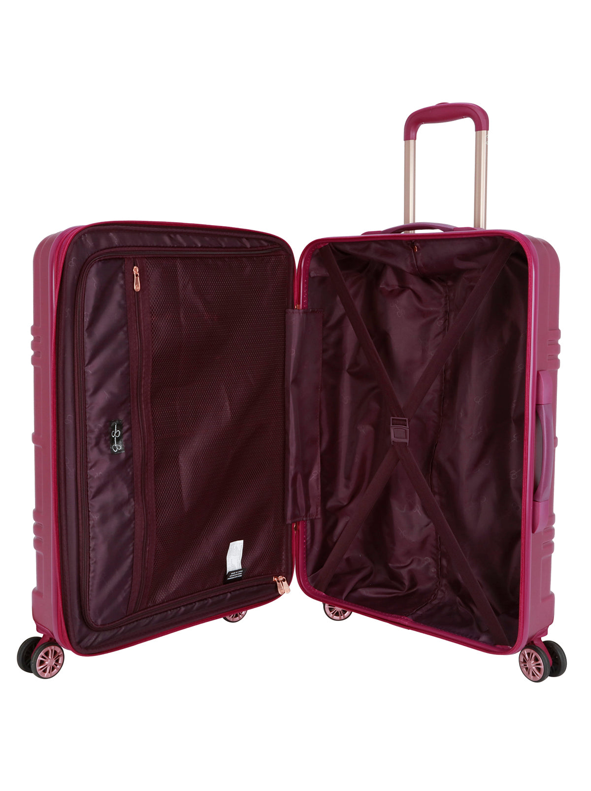 Jessica Simpson Jewel Plaid Luggage Collection in Violet