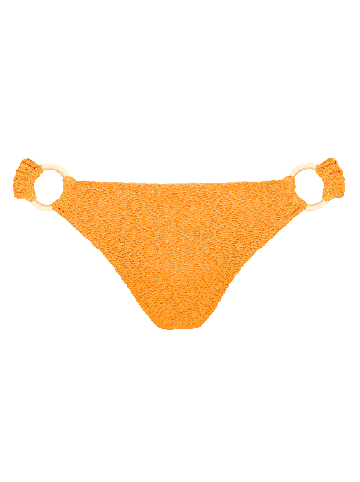 Jessica Simpson Crochet Ring Hipster Bottom in Clementine
