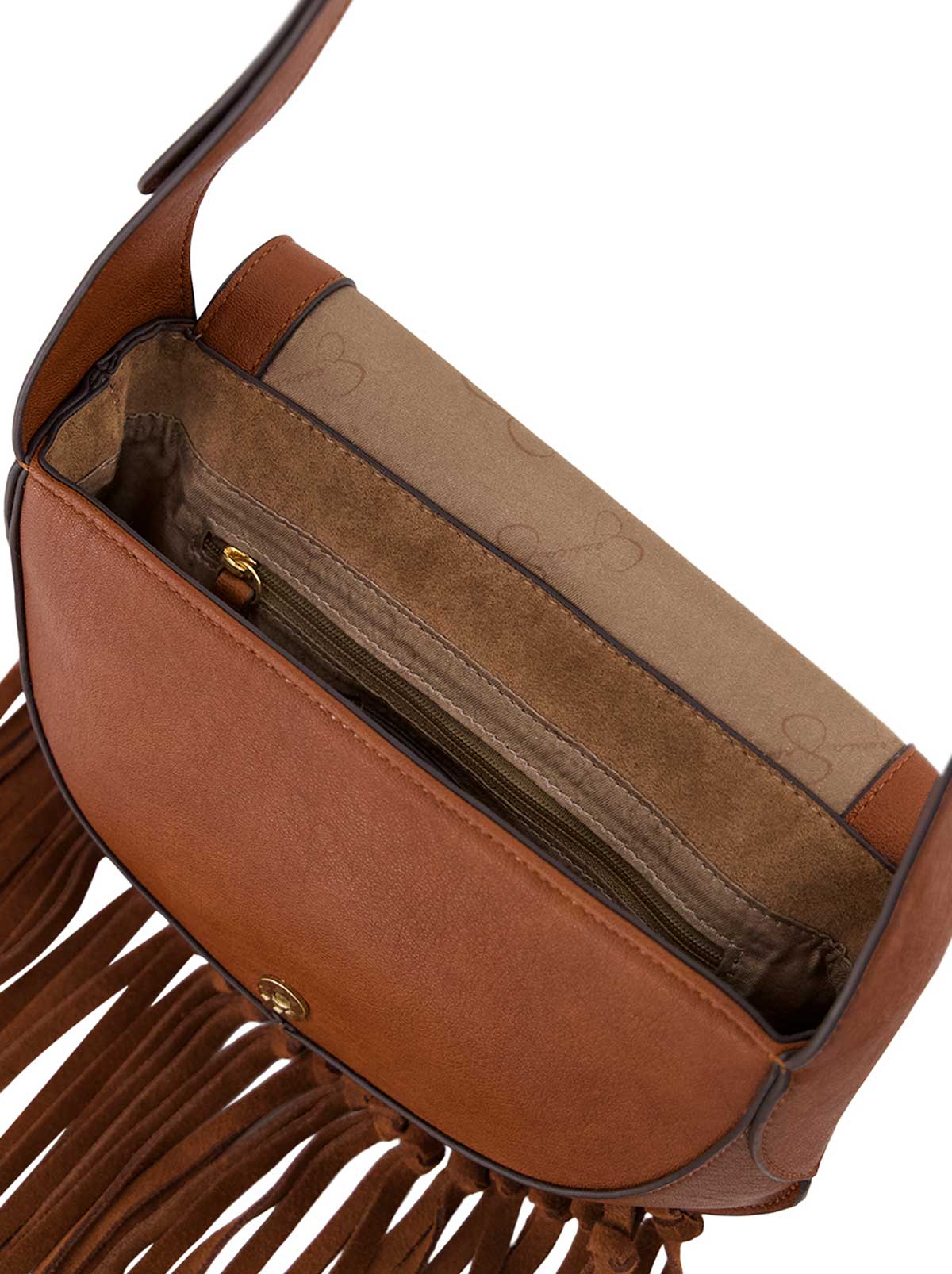 Jessica Simpson Jessica Simpson 2.0 Ava Saddle Crossbody in Golden Oak