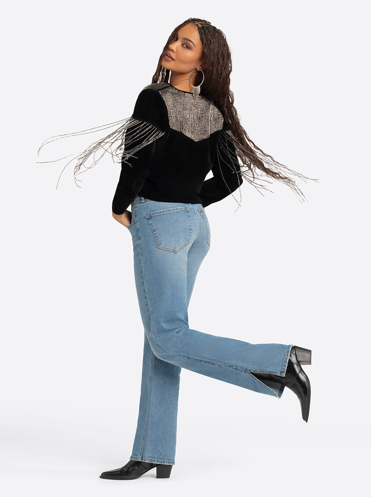 Jessica Simpson Jessica Simpson 2.0 Joan Stovepipe Jeans in Rustic