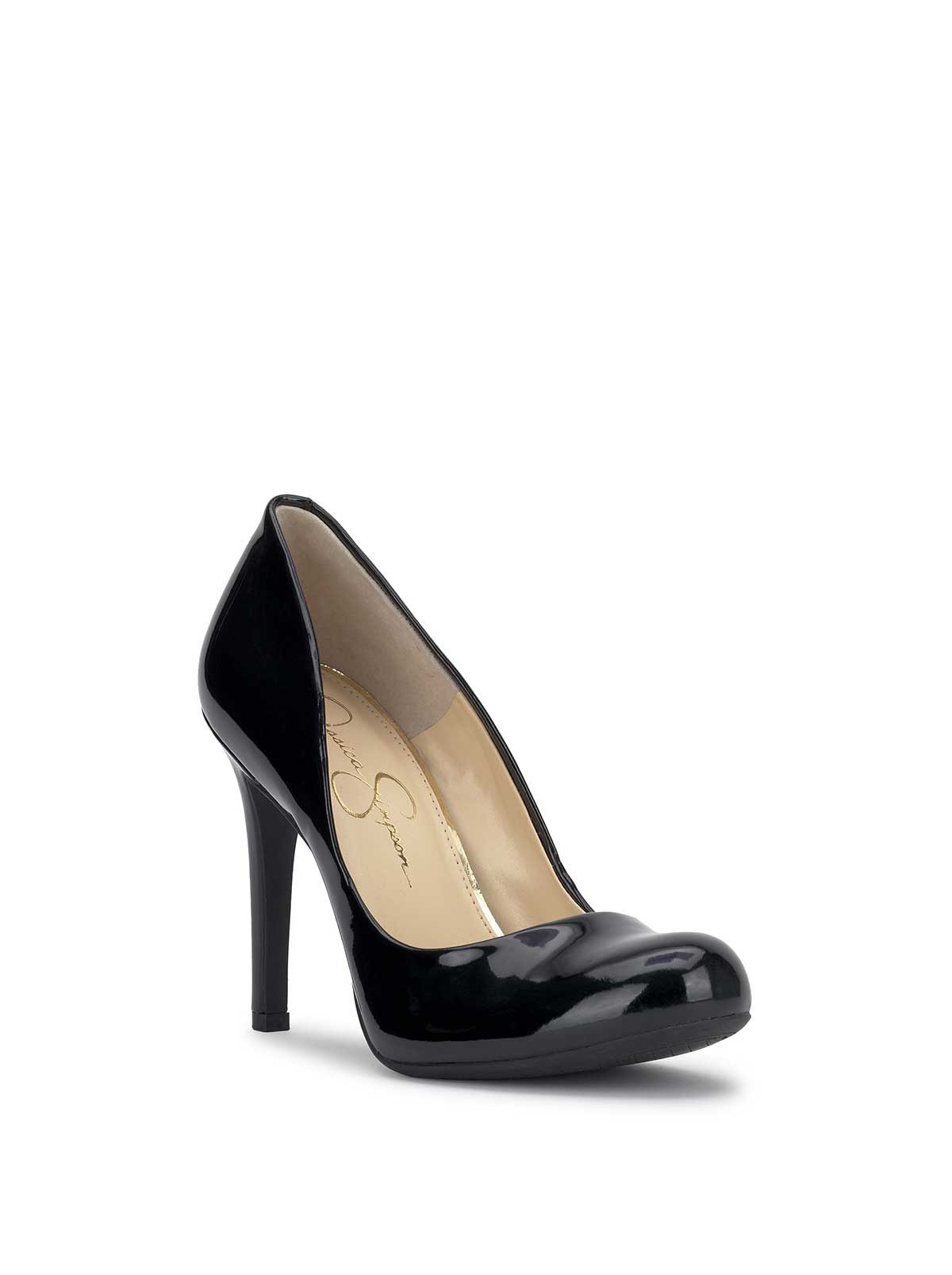 Jessica Simpson Calie Pump in Black Patent