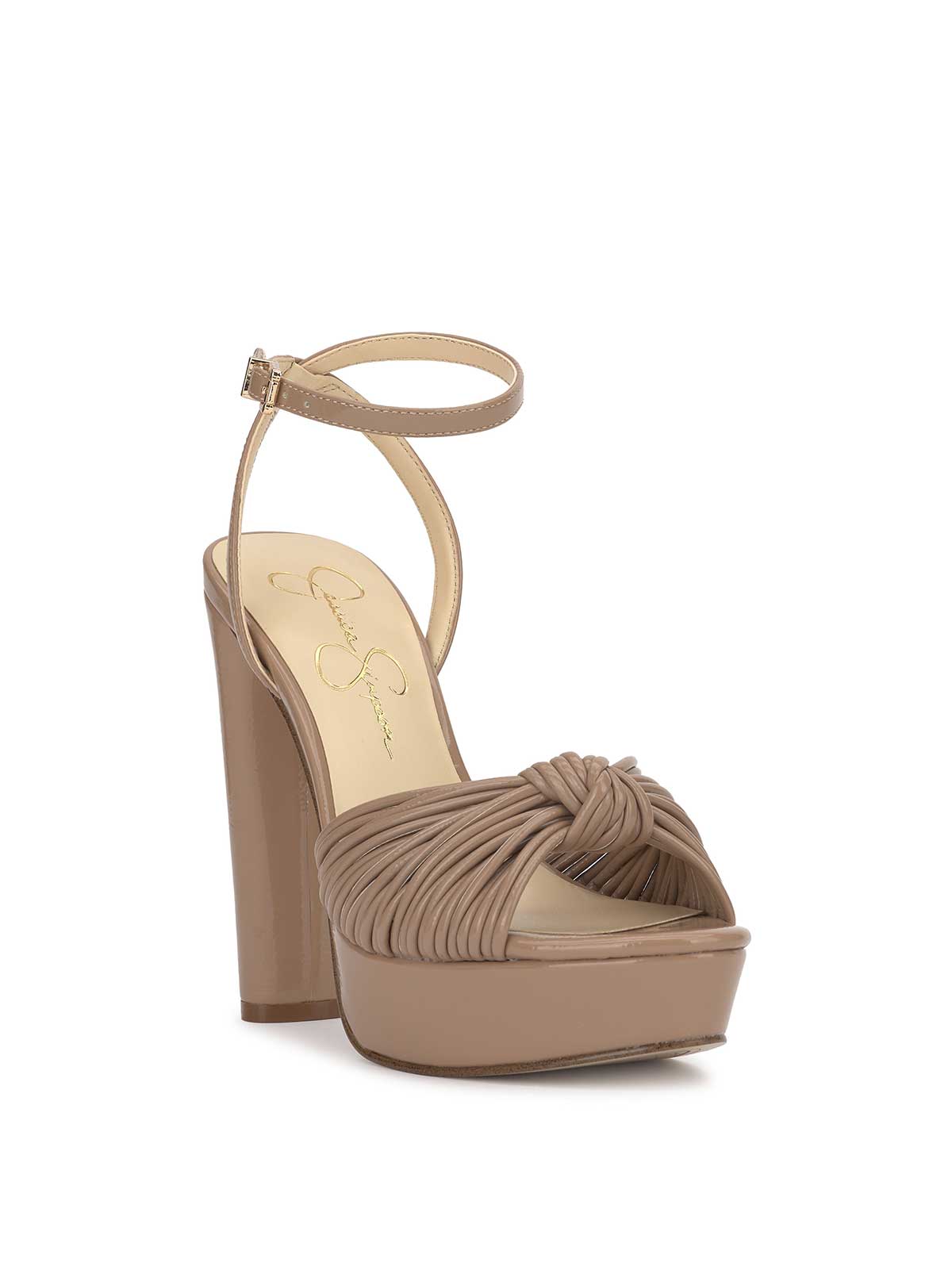 Jessica Simpson Immie Platform Sandal in Chai Latte