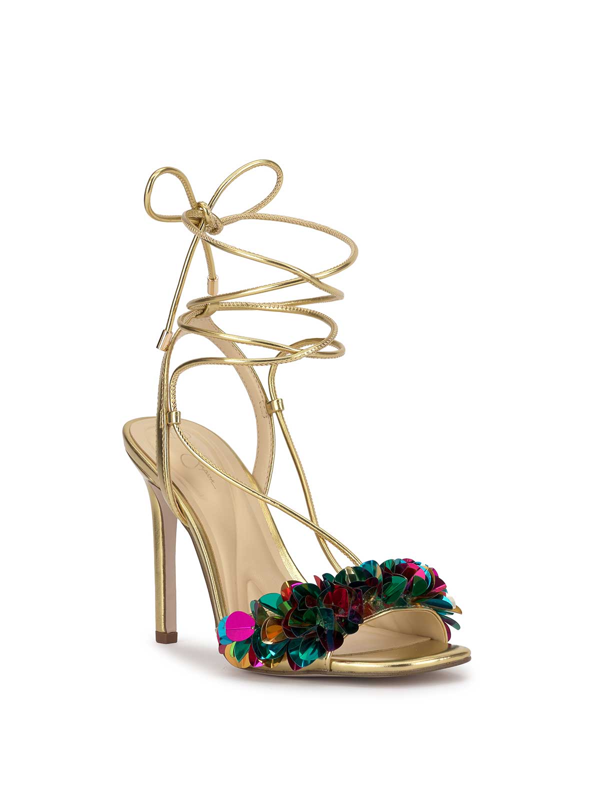 Jessica Simpson Oveny High Heel in Gold