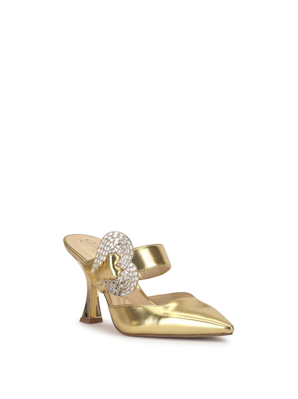 Jessica Simpson Favica High Heel in Gold
