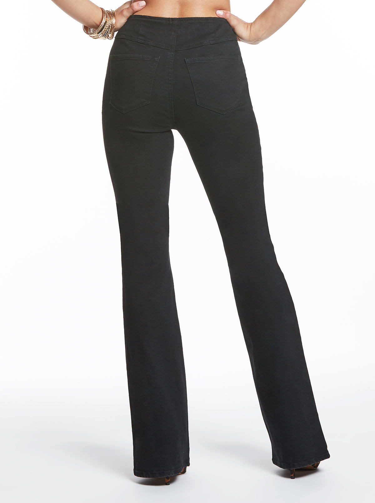 Jessica Simpson Pull On Flare in Black