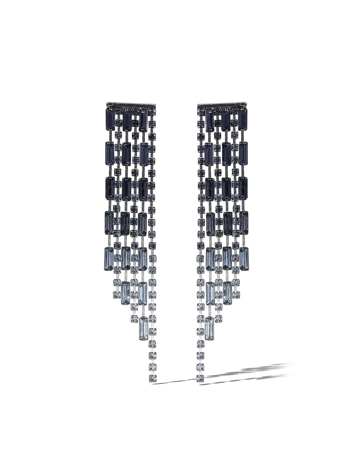 Jessica Simpson Cascading Crystal Earrings