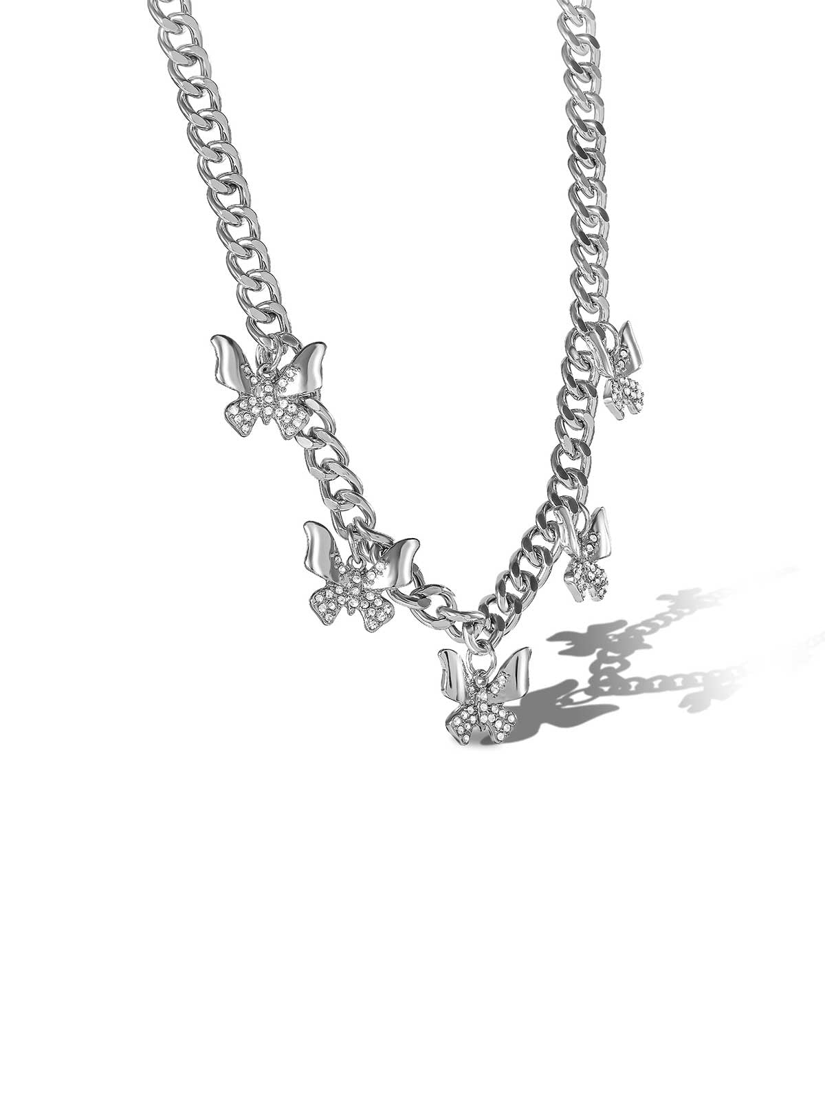 Jessica Simpson Butterfly Charm Necklace