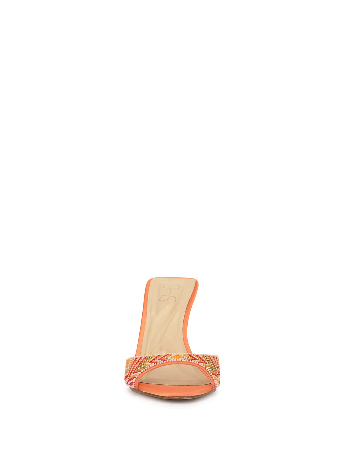 Jessica Simpson Dravie High Heel in Bright Tangerine