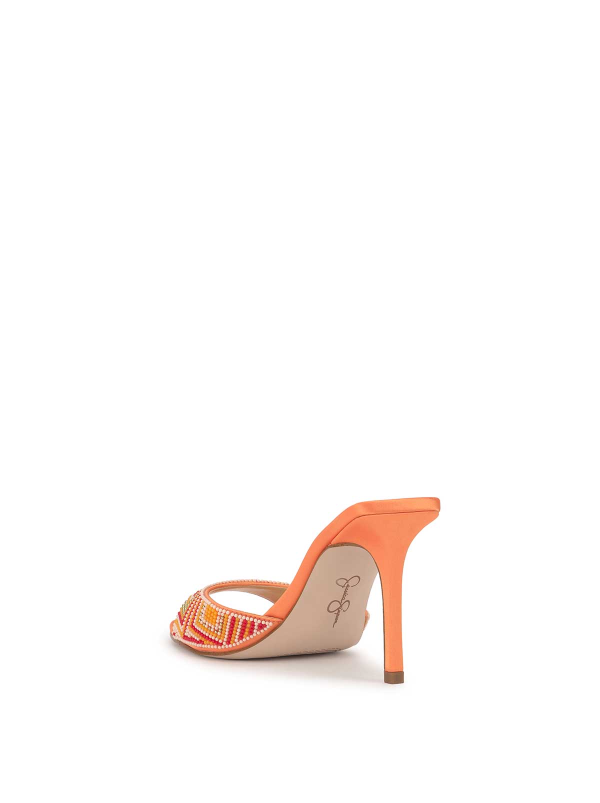 Jessica Simpson Dravie High Heel in Bright Tangerine