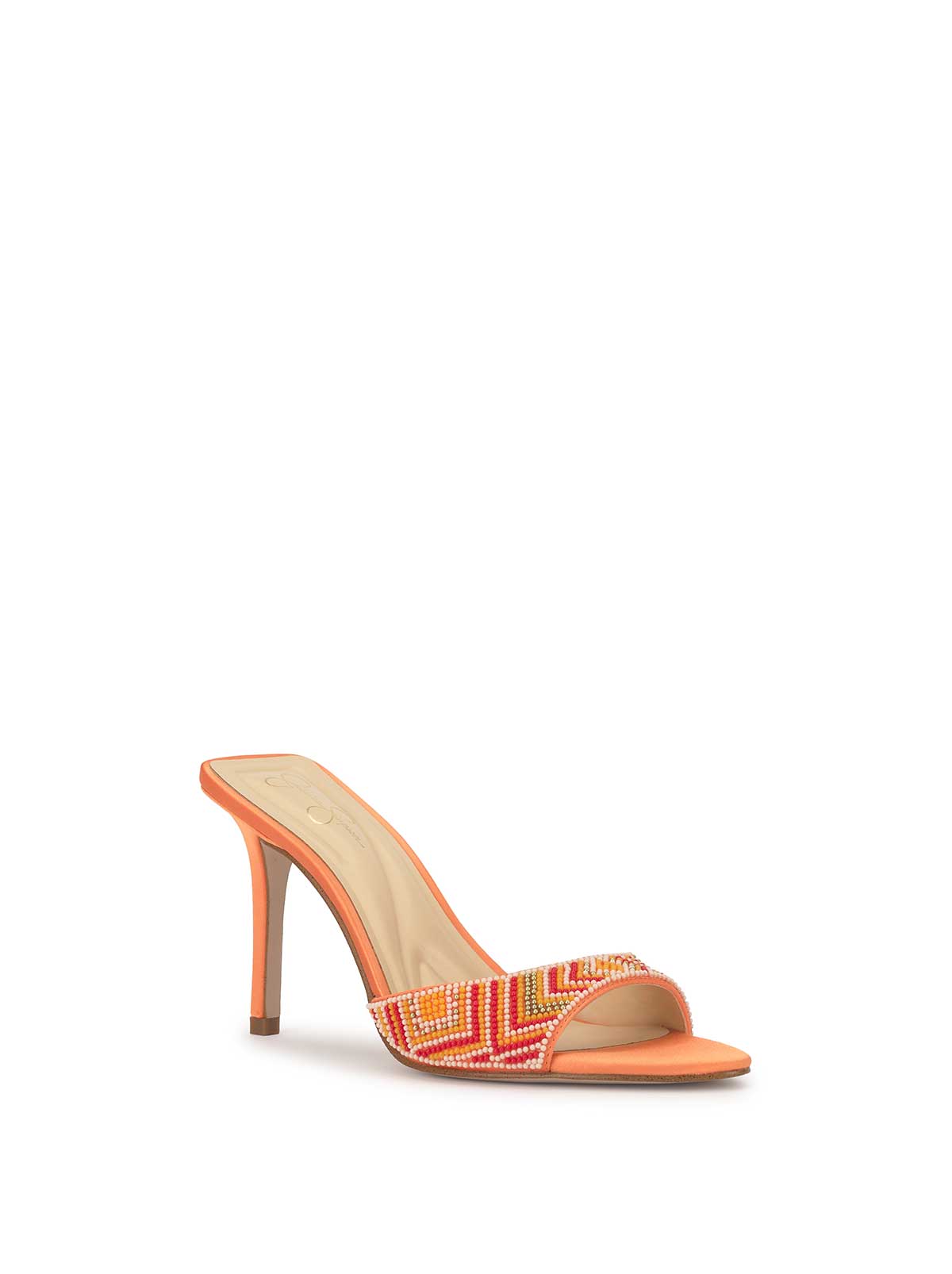 Jessica Simpson Dravie High Heel in Bright Tangerine