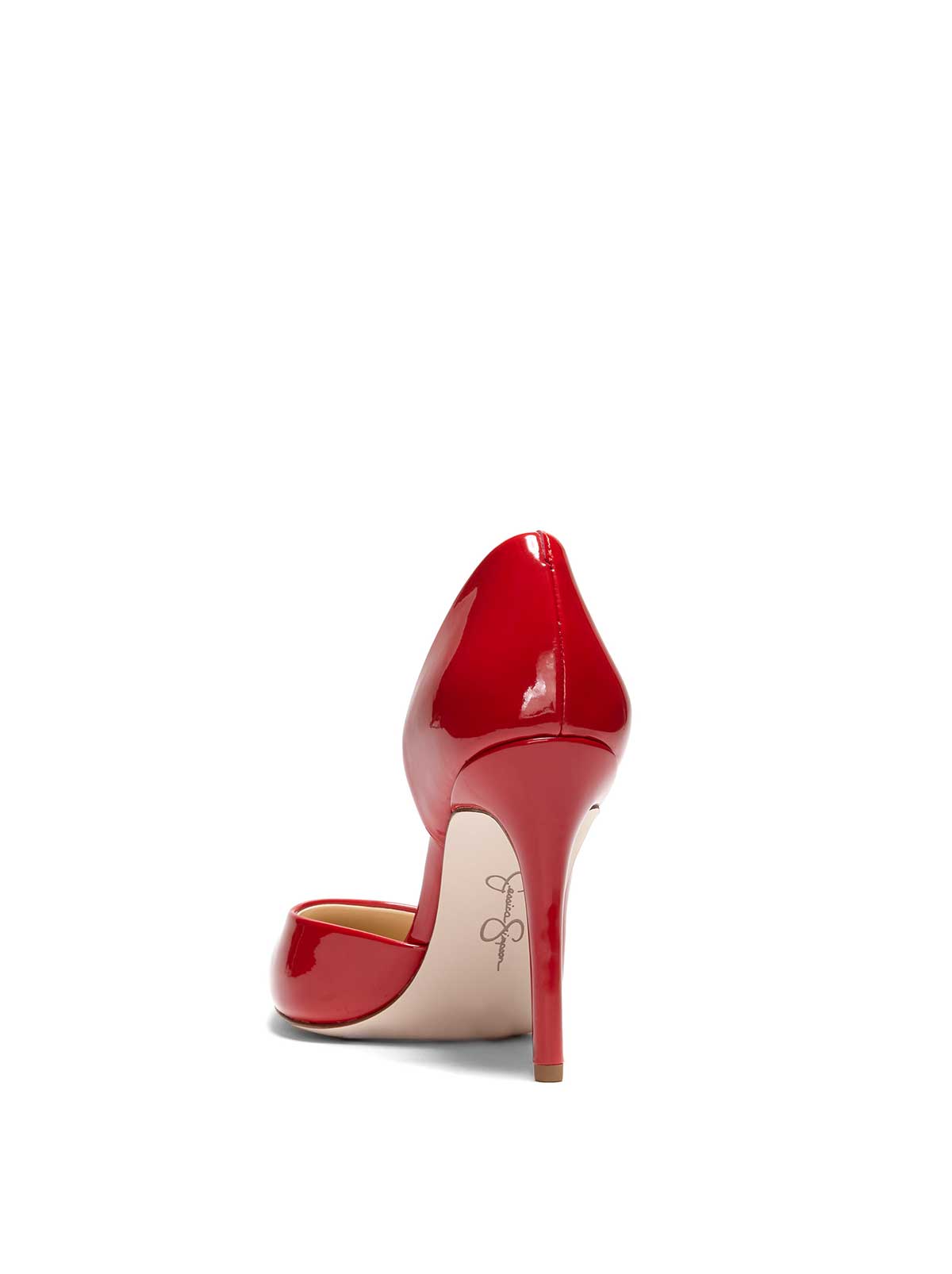 Jessica Simpson Pheona D'Orsay Pump Red Patent