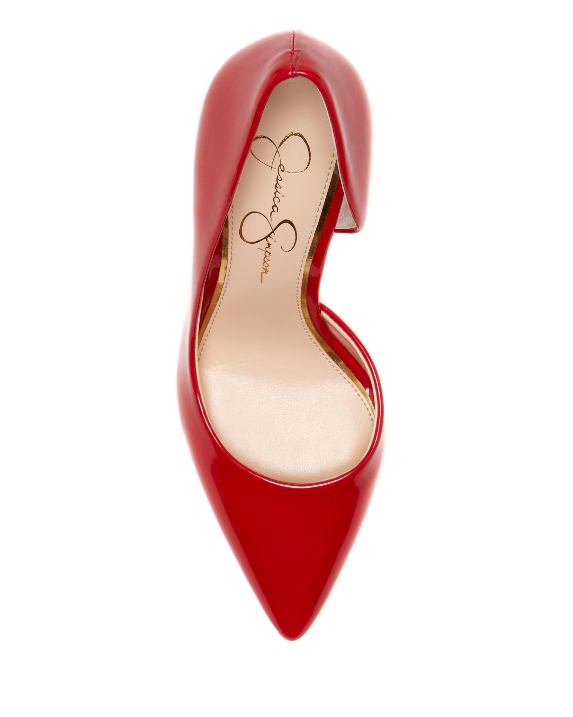 Jessica Simpson Pheona D'Orsay Pump Red Patent