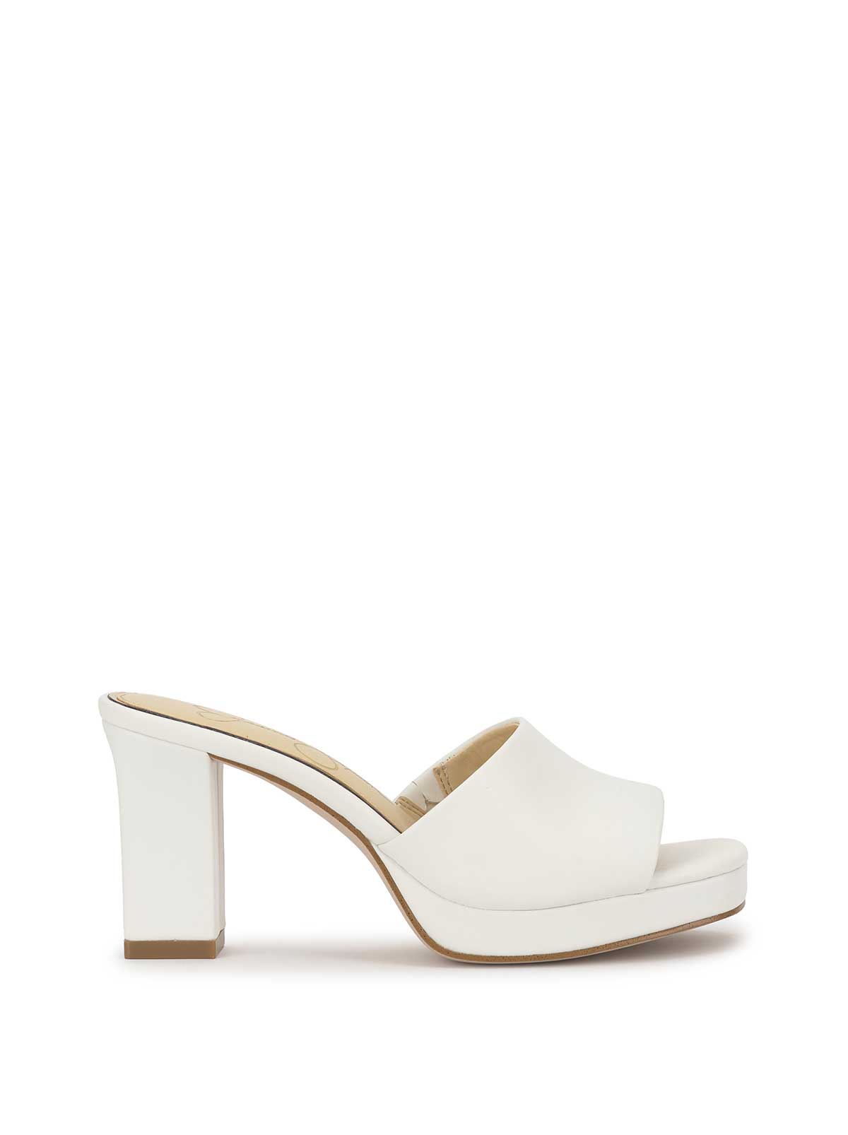 Jessica Simpson Elyzza High Heel Slide in Bright White