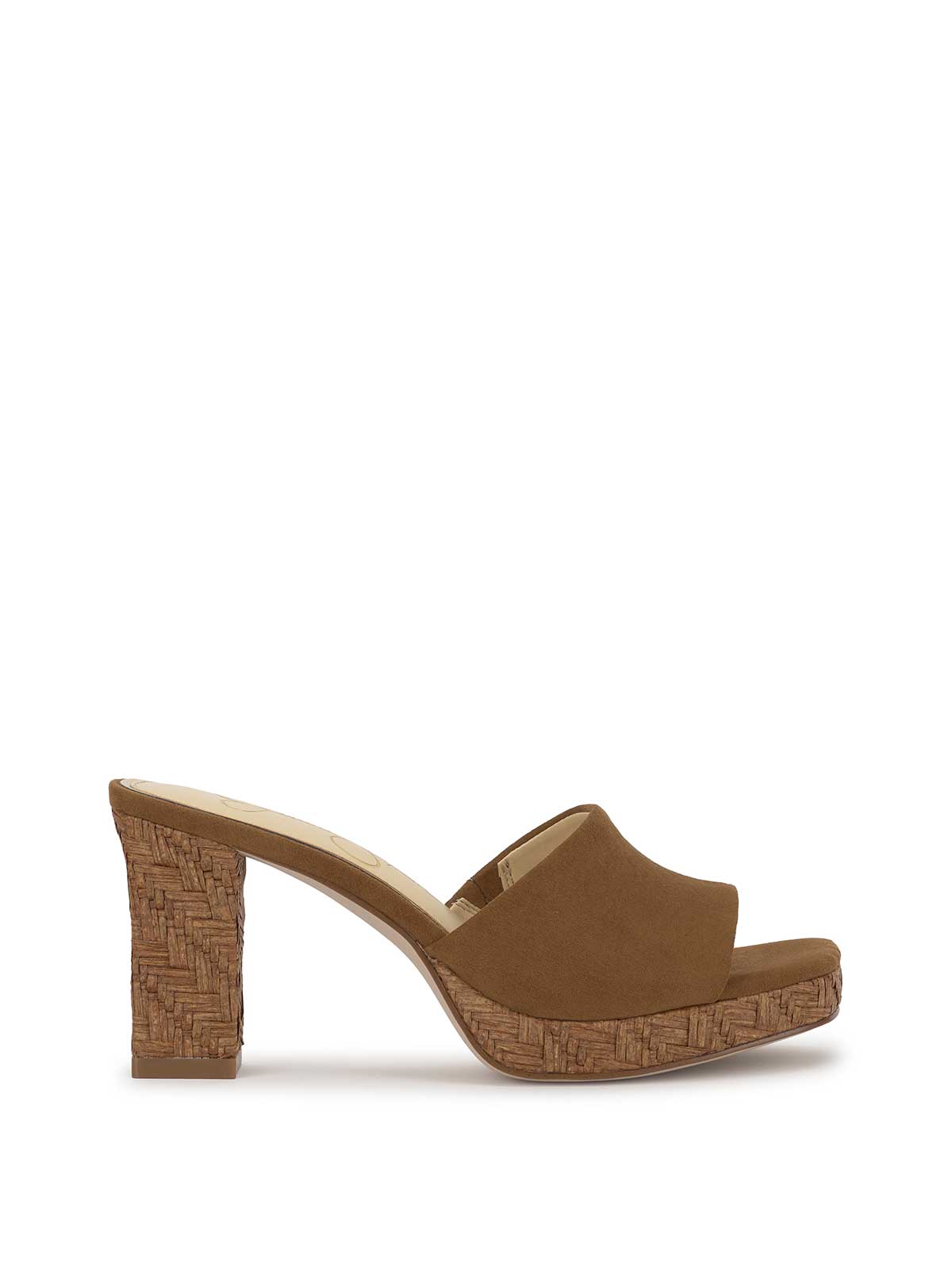 Jessica Simpson Elyzza High Heel Slide in Tuscan Tan