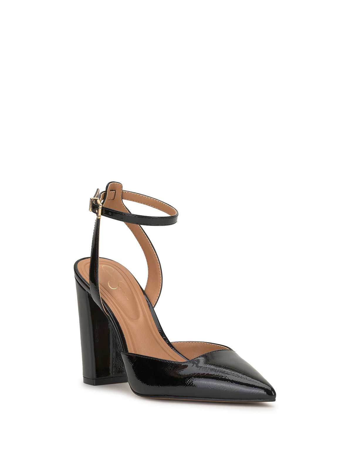 Jessica Simpson Nazela Pump in Black Patent