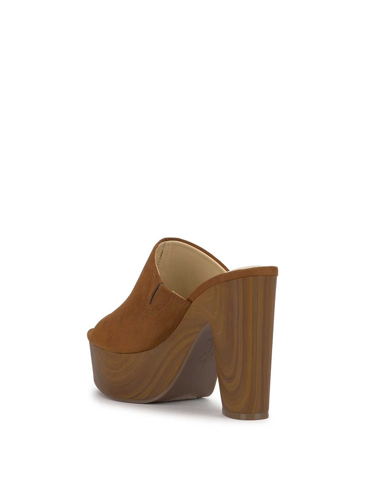 Jessica Simpson Shelbie Platform Slide in Tuscan Tan