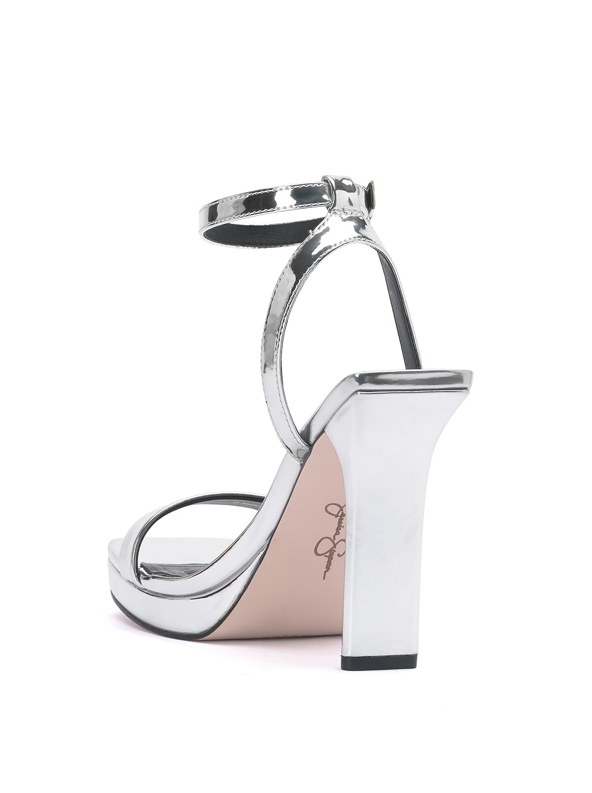 Jessica Simpson Adonia High Heel in Silver