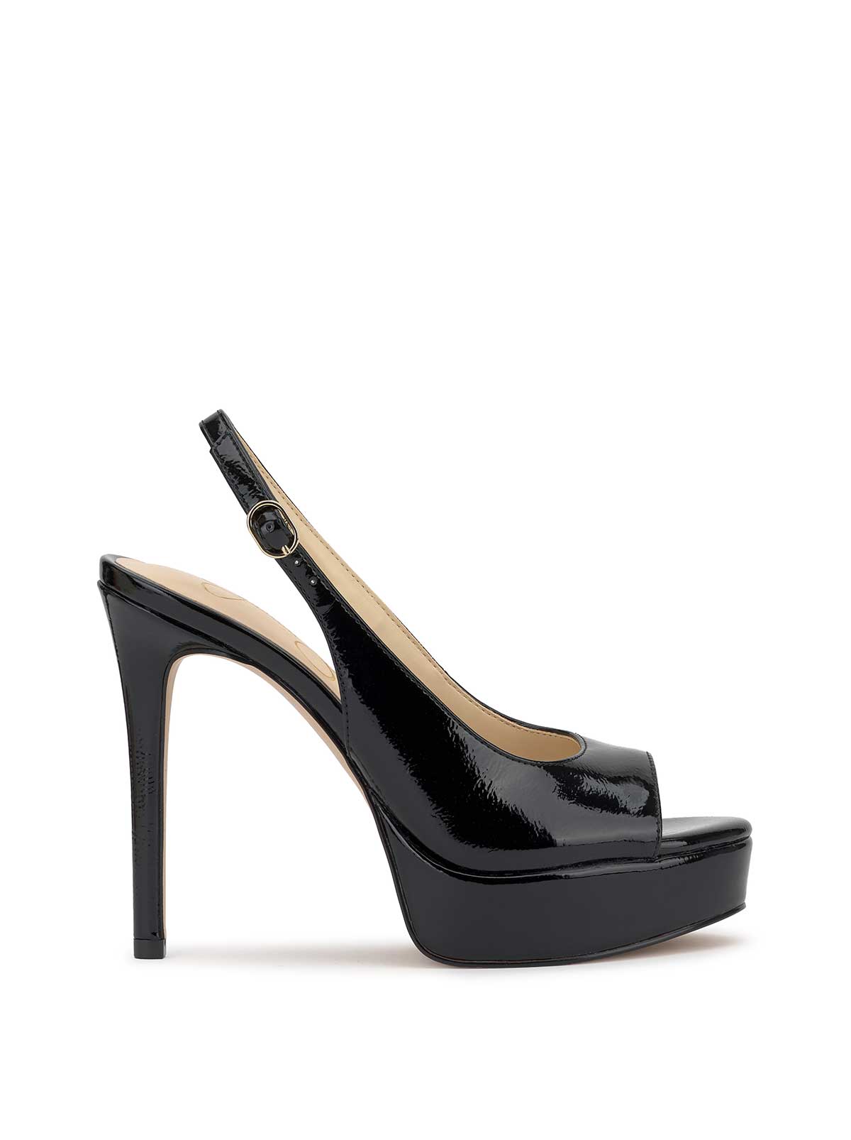 Jessica Simpson Sibilla High Heel in Black Patent