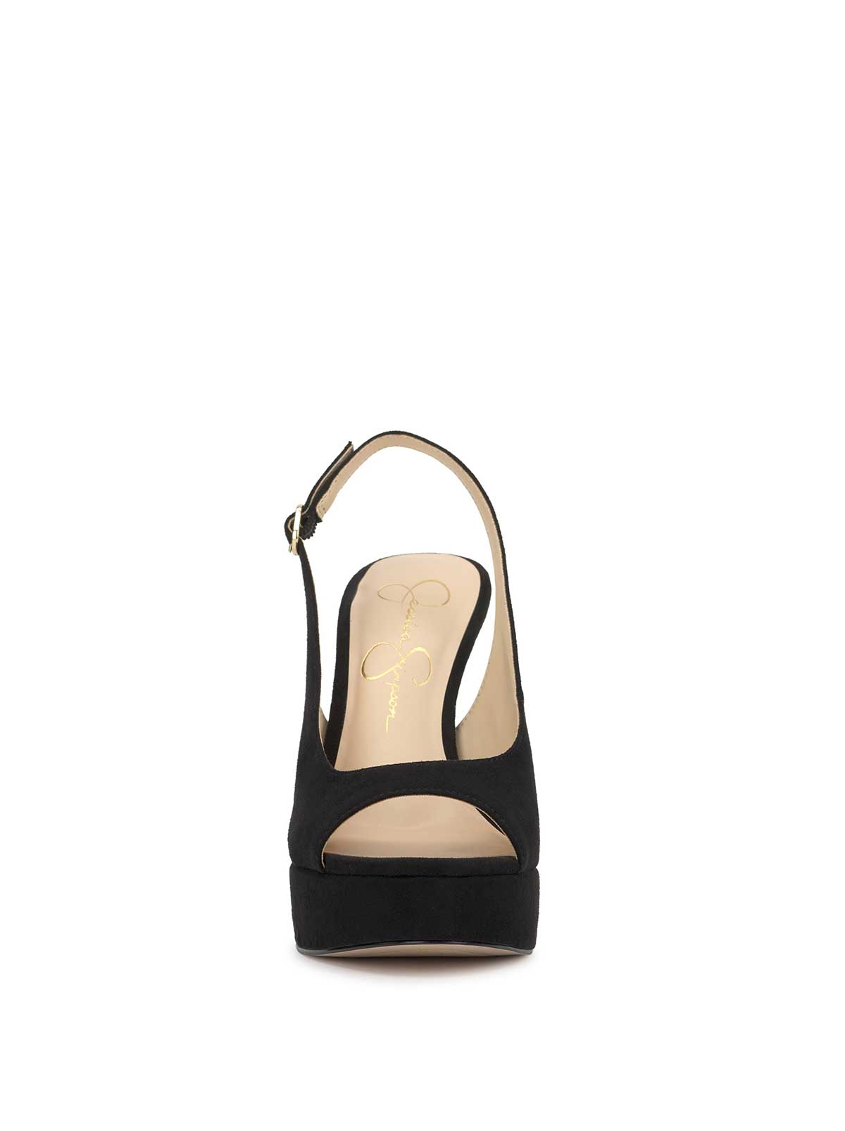 Jessica Simpson Sibilla High Heel in Black Suede