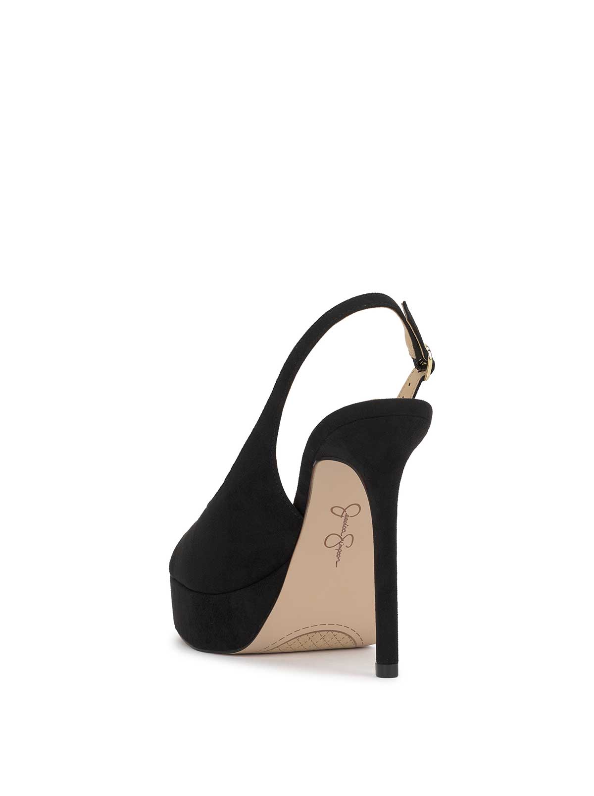 Jessica Simpson Sibilla High Heel in Black Suede