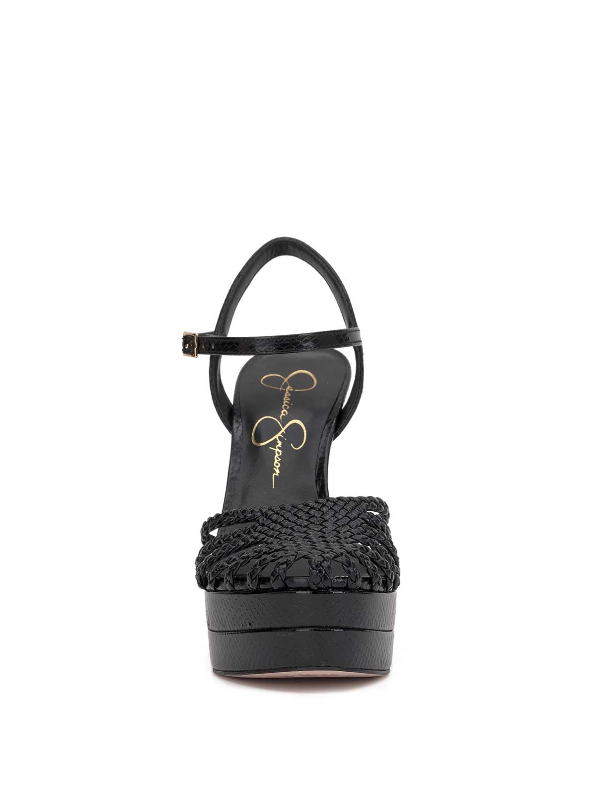 Jessica Simpson Inaia Braided Platform Sandal in Black