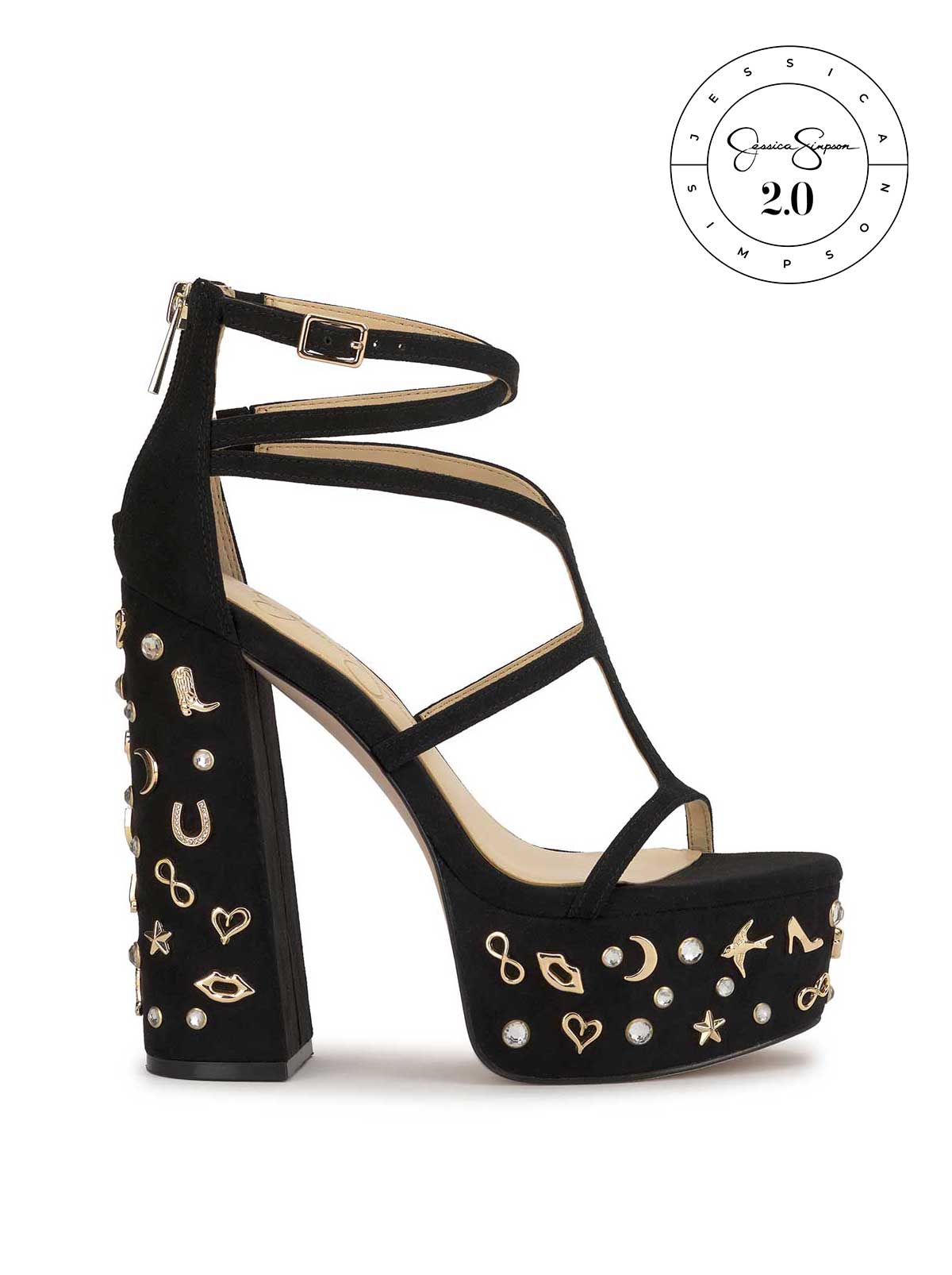 Jessica Simpson Jessica Simpson 2.0 Aamina Platform Sandal in Black