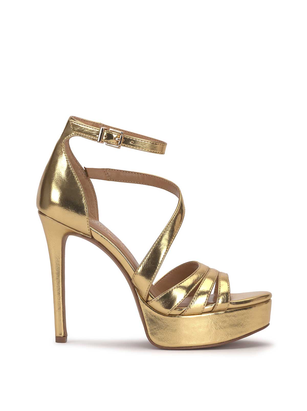 Jessica Simpson Shyremin Platform Sandal in Gold