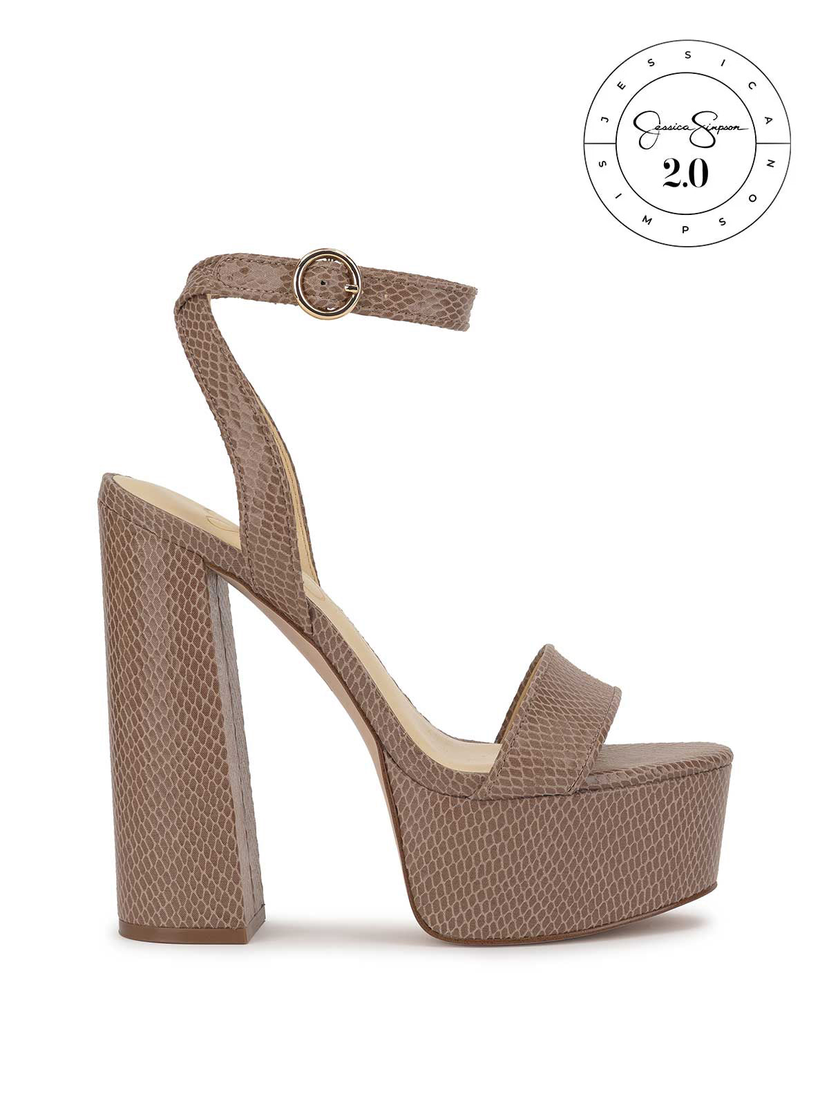 Jessica Simpson Axtyn Platform in Chai Latte