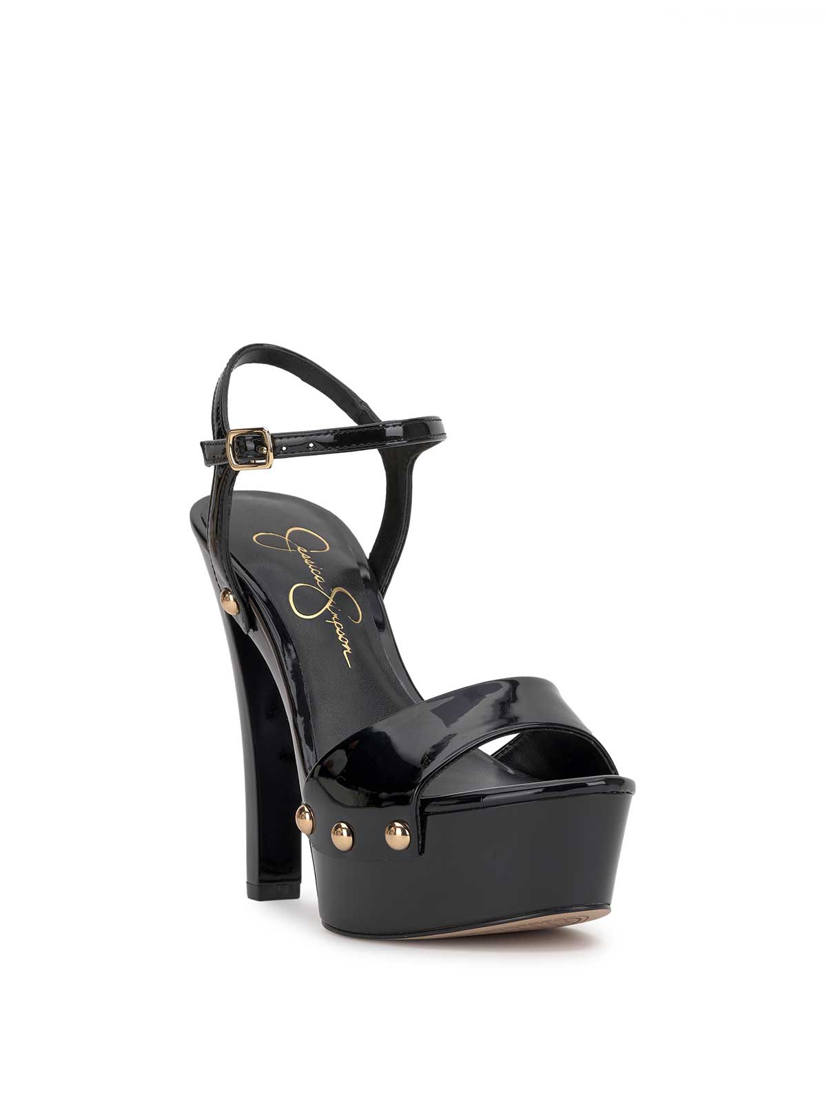 Jessica Simpson Calenta Studded Platform in Black