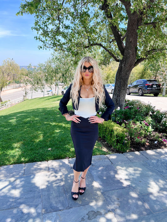 Jessica Simpson Immie Platform Sandal in Black Snake