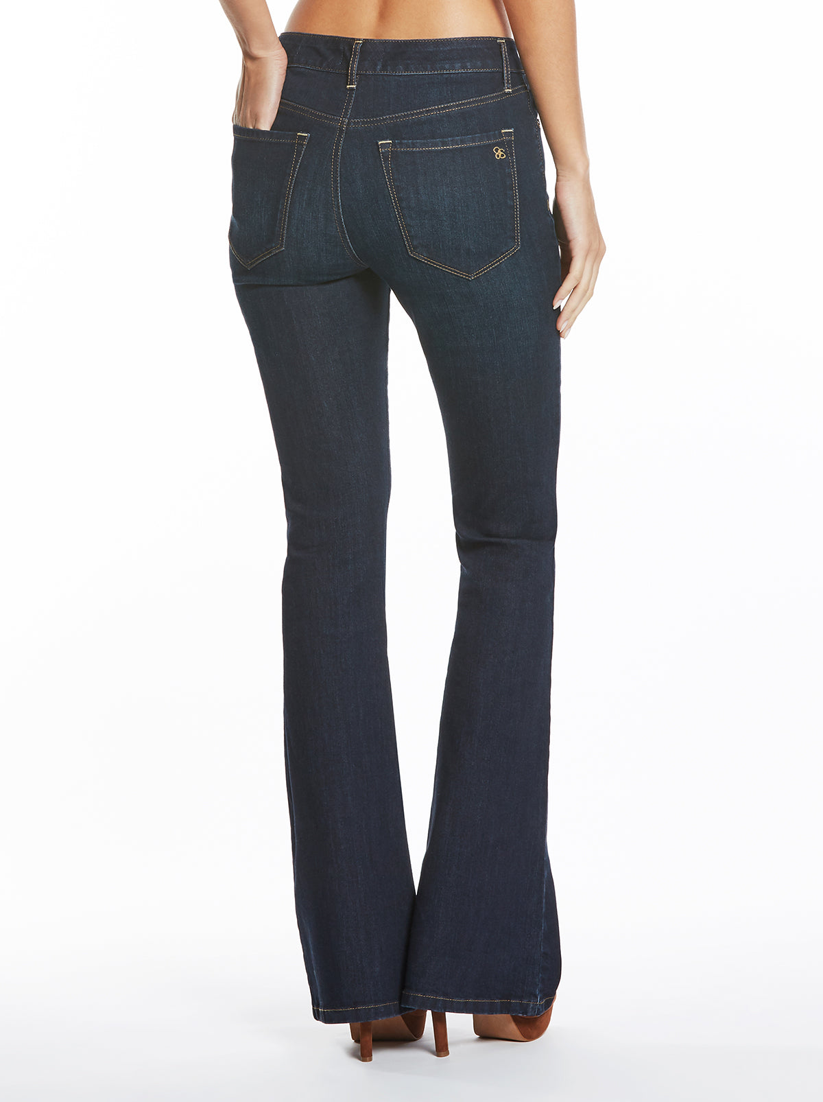 Jessica Simpson Adored High Rise Flare in Flawless
