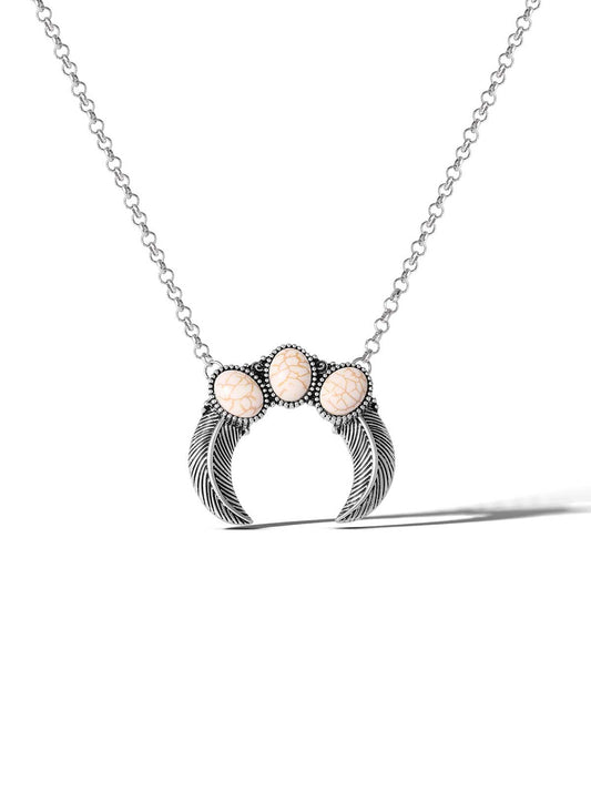 Jessica Simpson Ox Silver Necklace