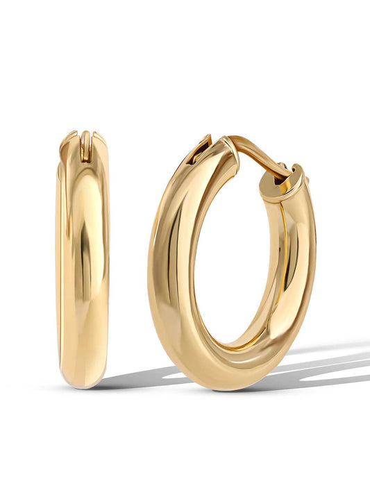 Jessica Simpson Chunky Hoop Earrings