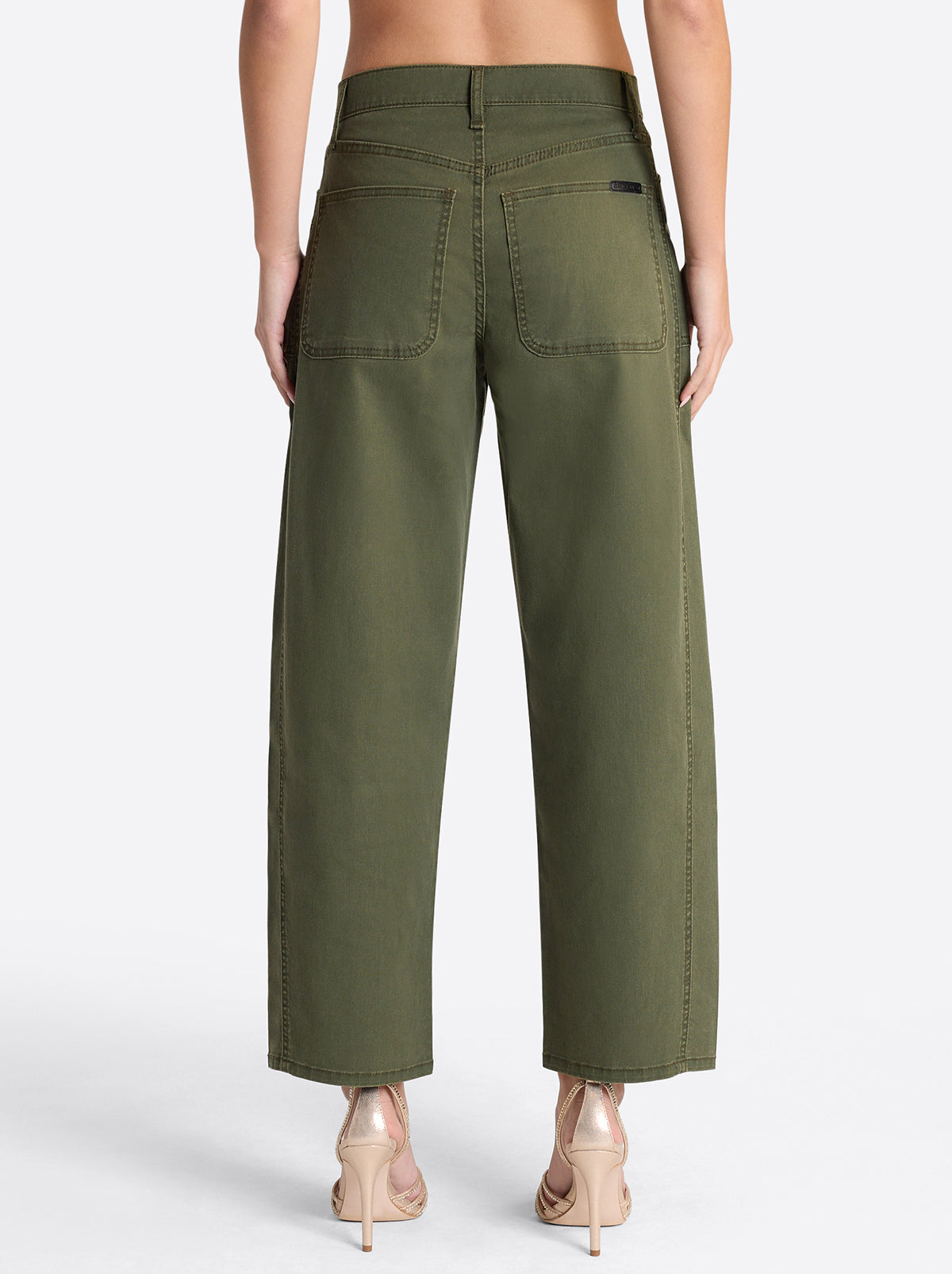 Jessica Simpson Relaxed Barrel Jeans in Forest Night