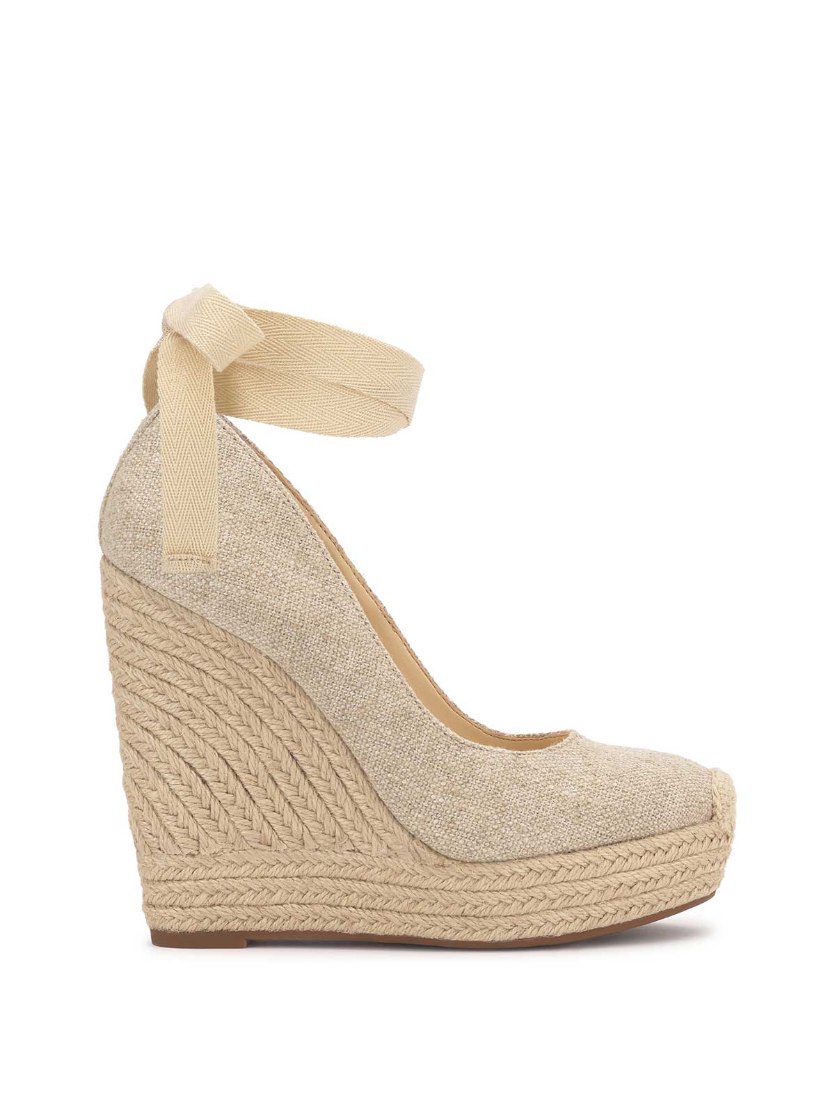 Jessica Simpson Zexie Platform Wedge in Natural