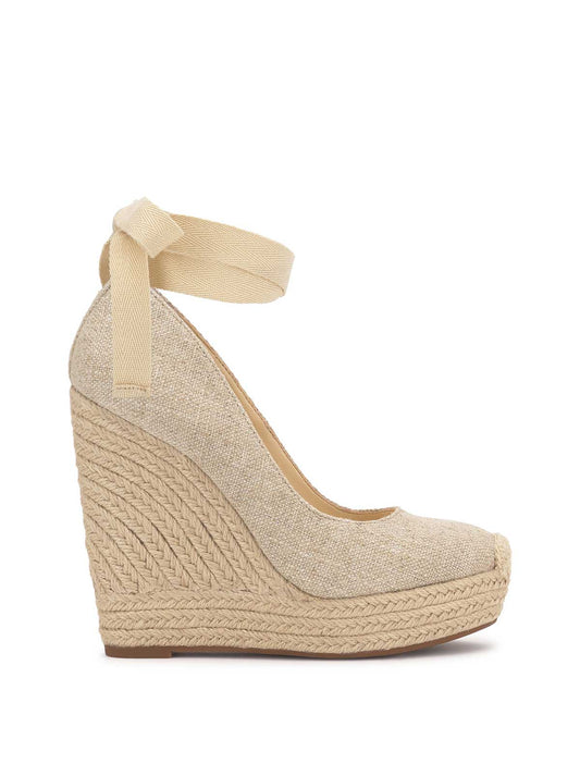 Jessica Simpson Zexie Platform Wedge in Natural