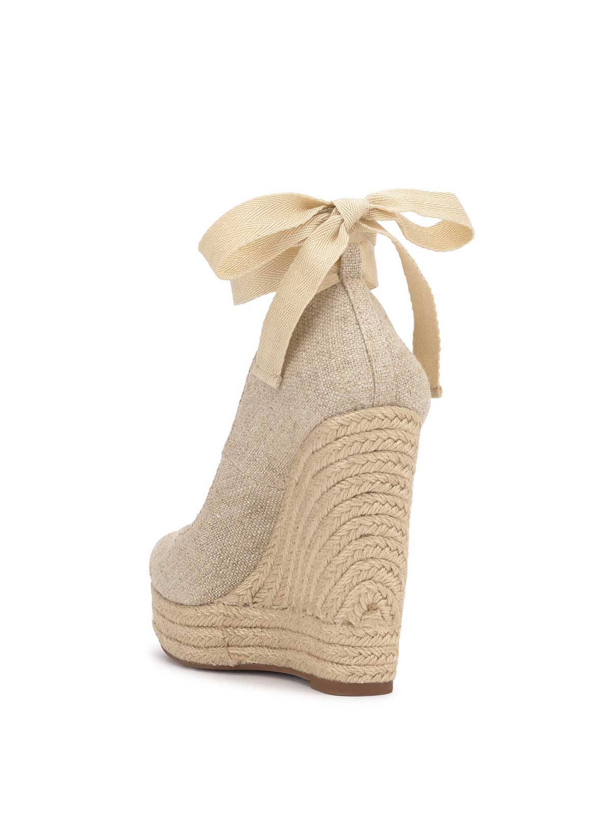 Jessica Simpson Zexie Platform Wedge in Natural