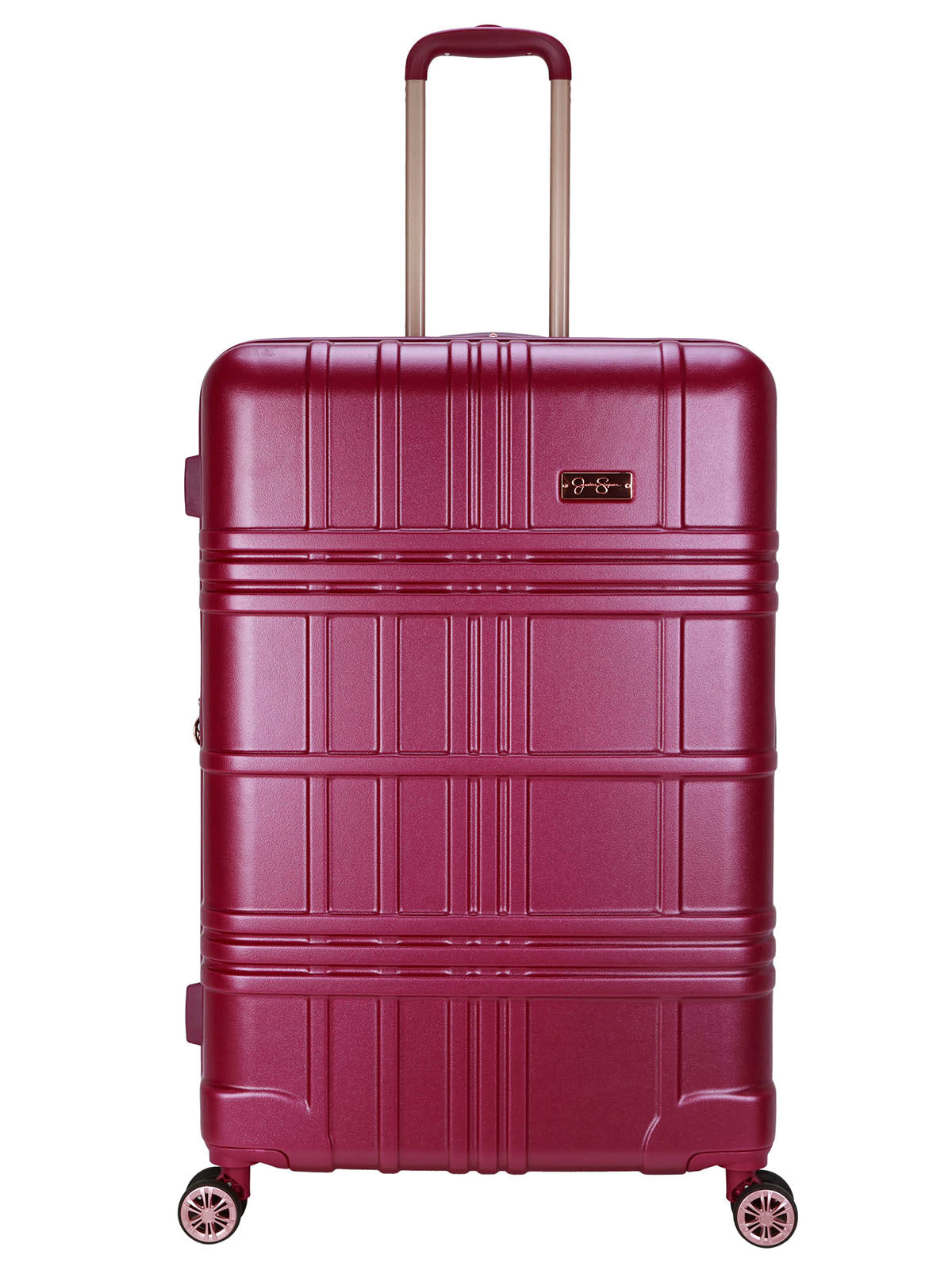 Jessica Simpson Jewel Plaid Luggage Collection in Violet