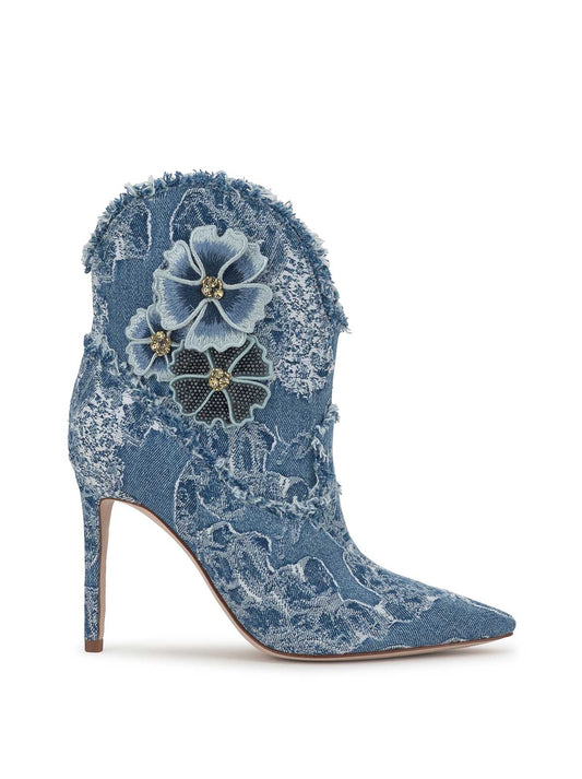 Jessica Simpson Plitee High Heel in Denim