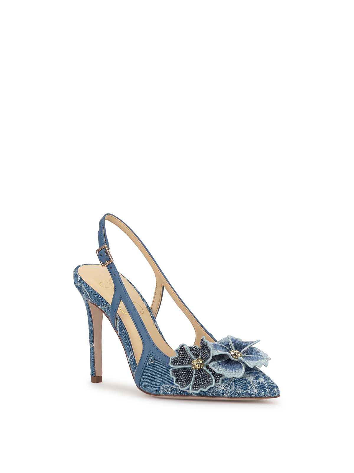 Jessica Simpson Pilitia High Heel in Denim