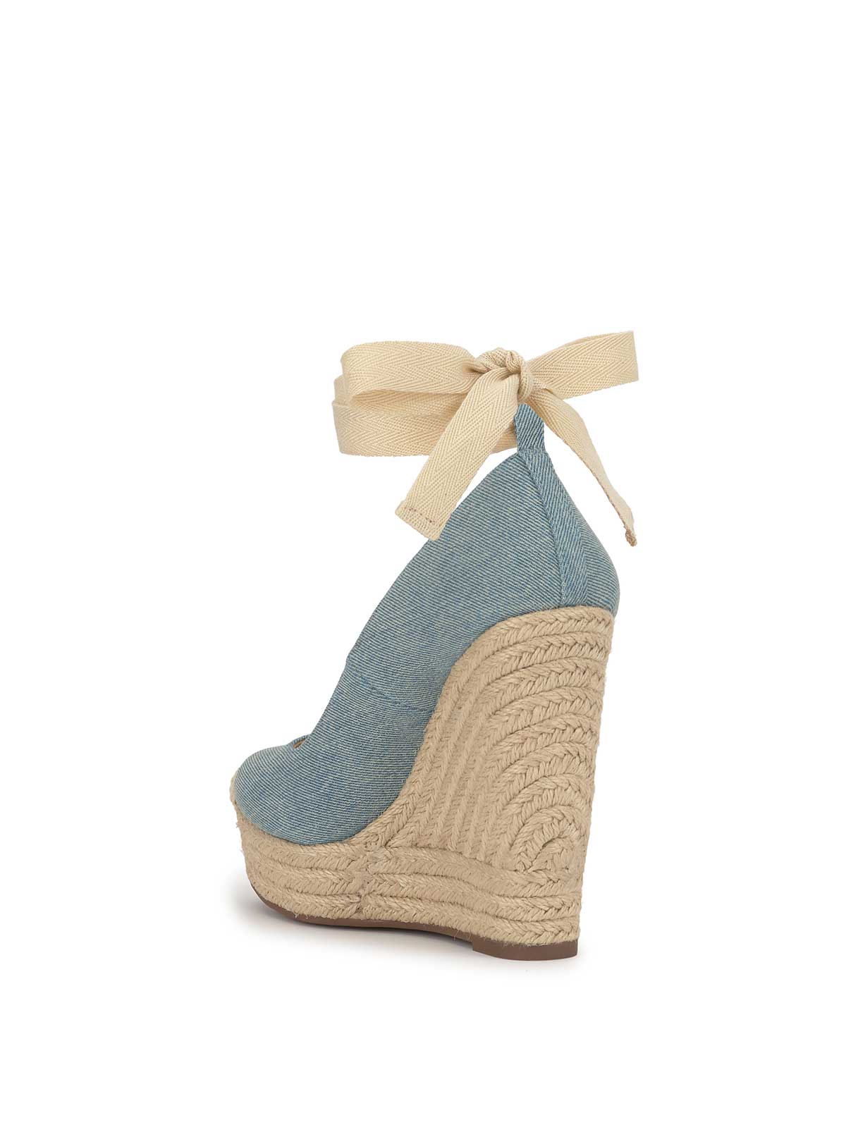Jessica Simpson Zexie Platform Wedge in Denim