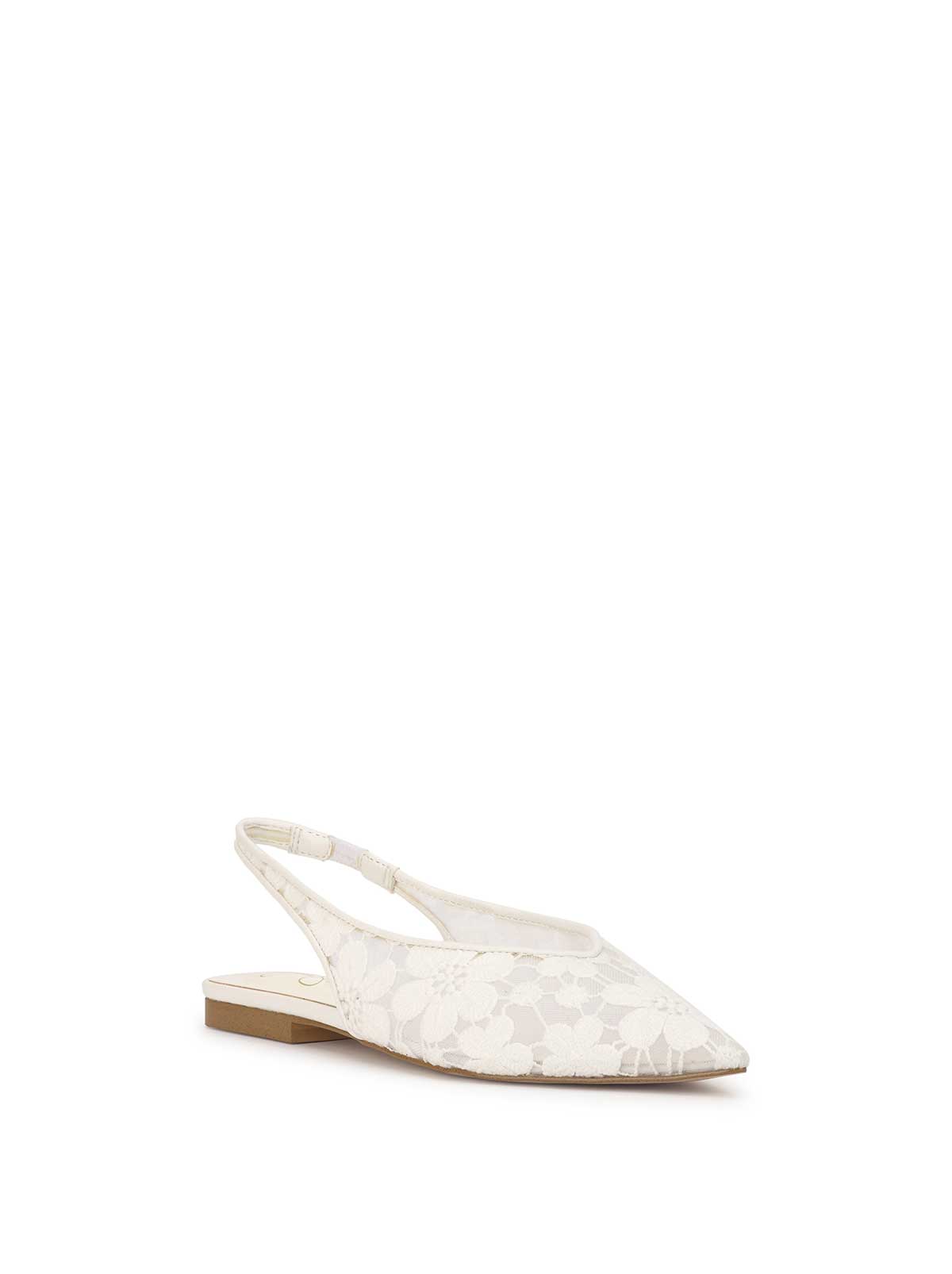 Jessica Simpson Mezzah Flat in White