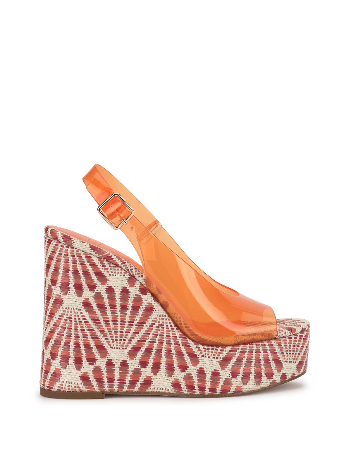 Jessica Simpson Kaliese Wedge in Tangerine