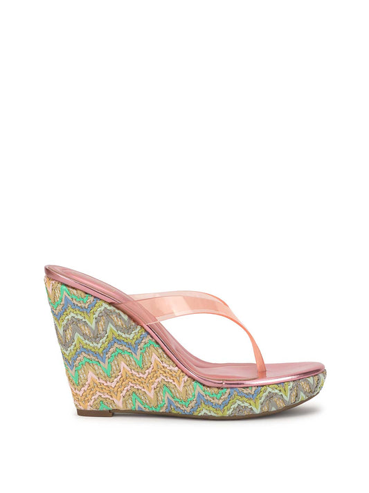 Jessica Simpson Jyseta Wedge in Cameo Pink