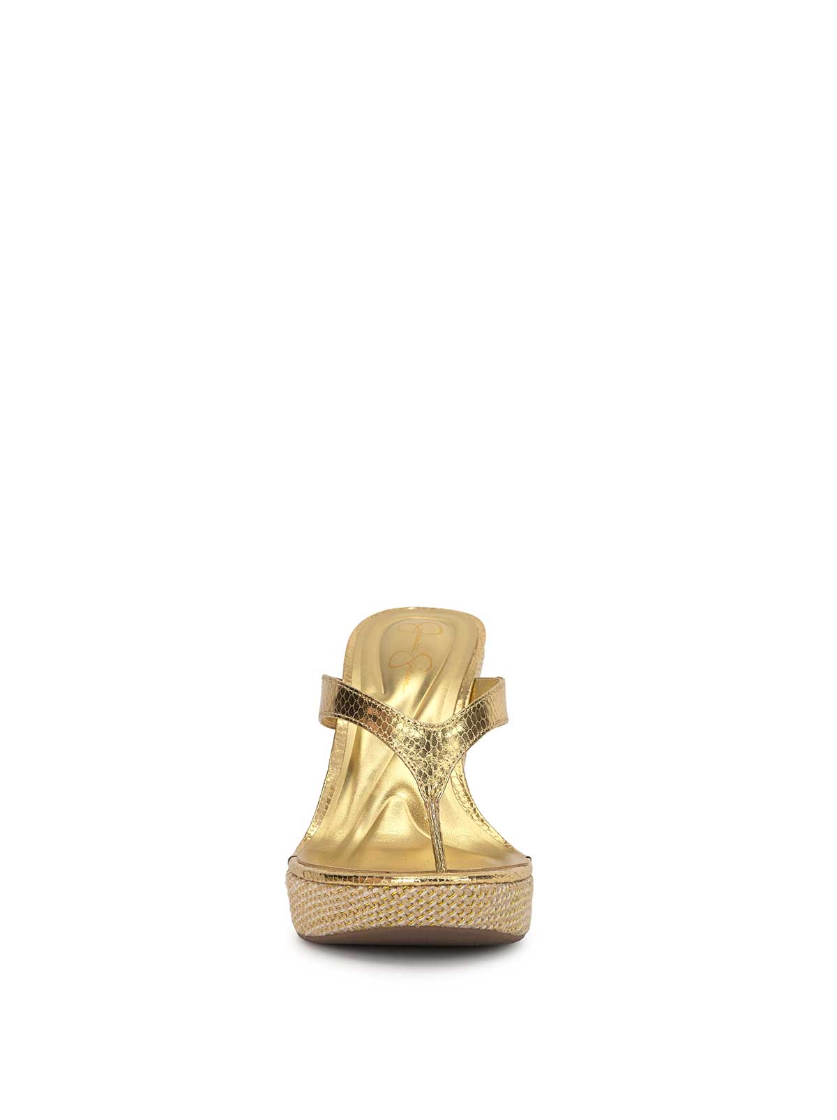 Jessica Simpson Jyseta Wedge in Gold