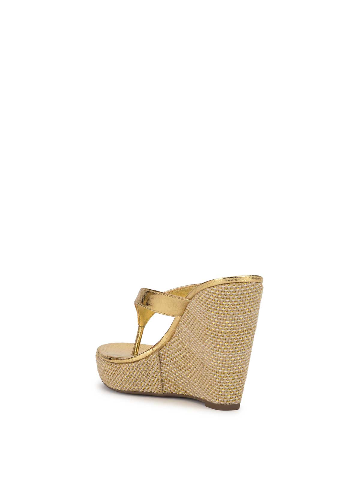 Jessica Simpson Jyseta Wedge in Gold
