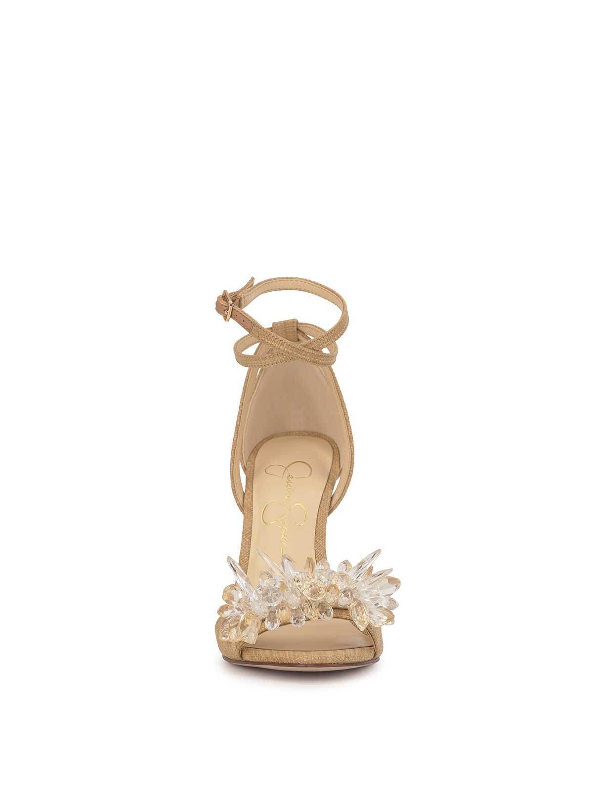 Jessica Simpson Janivah High Heel in Natural Raffia