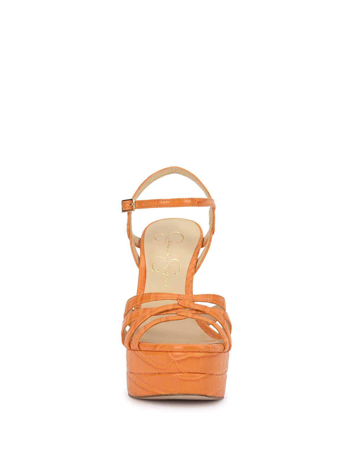 Jessica Simpson Itzari Platform in Tangerine