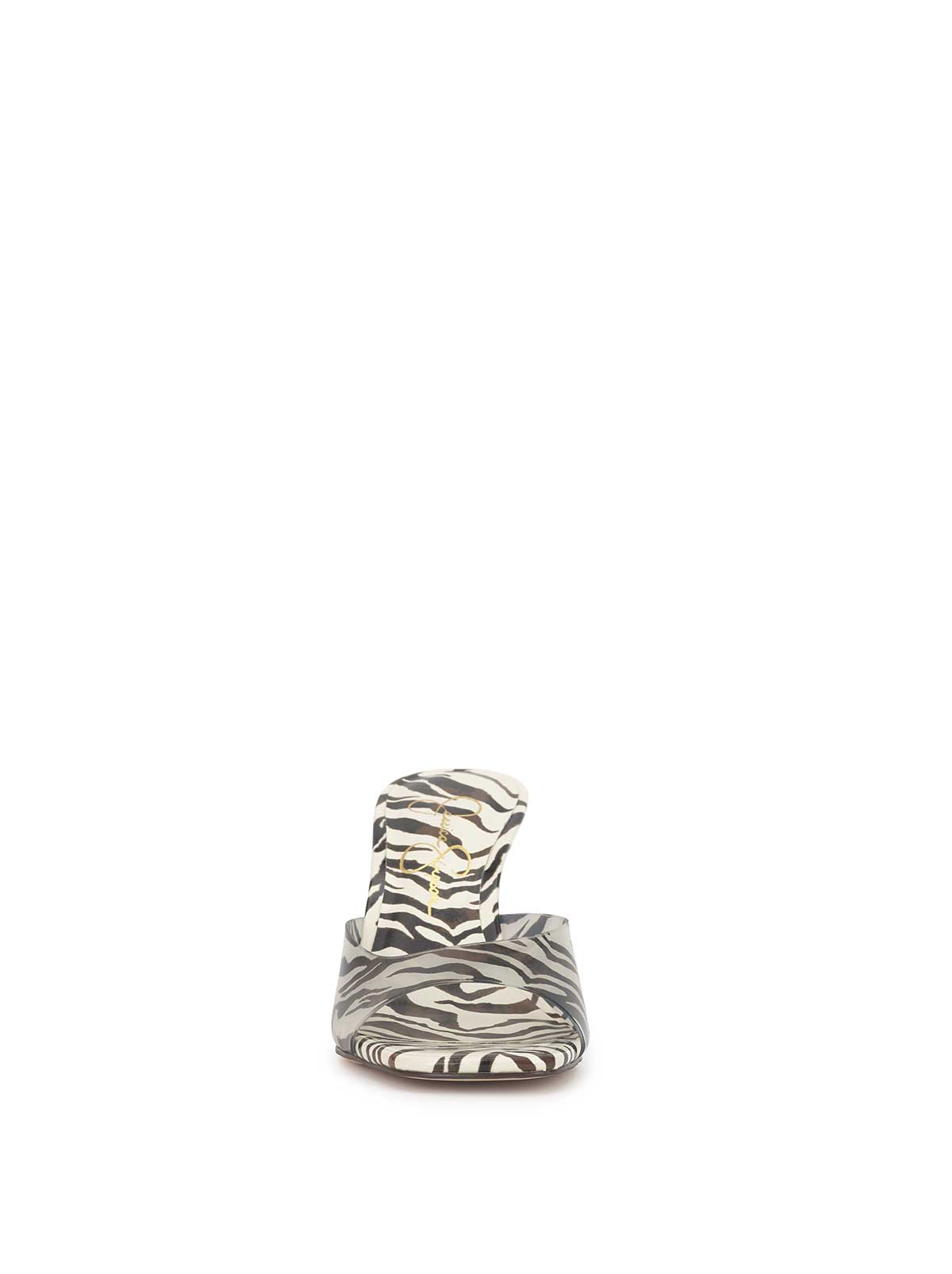Jessica Simpson Cennet Slide in Brown Zebra