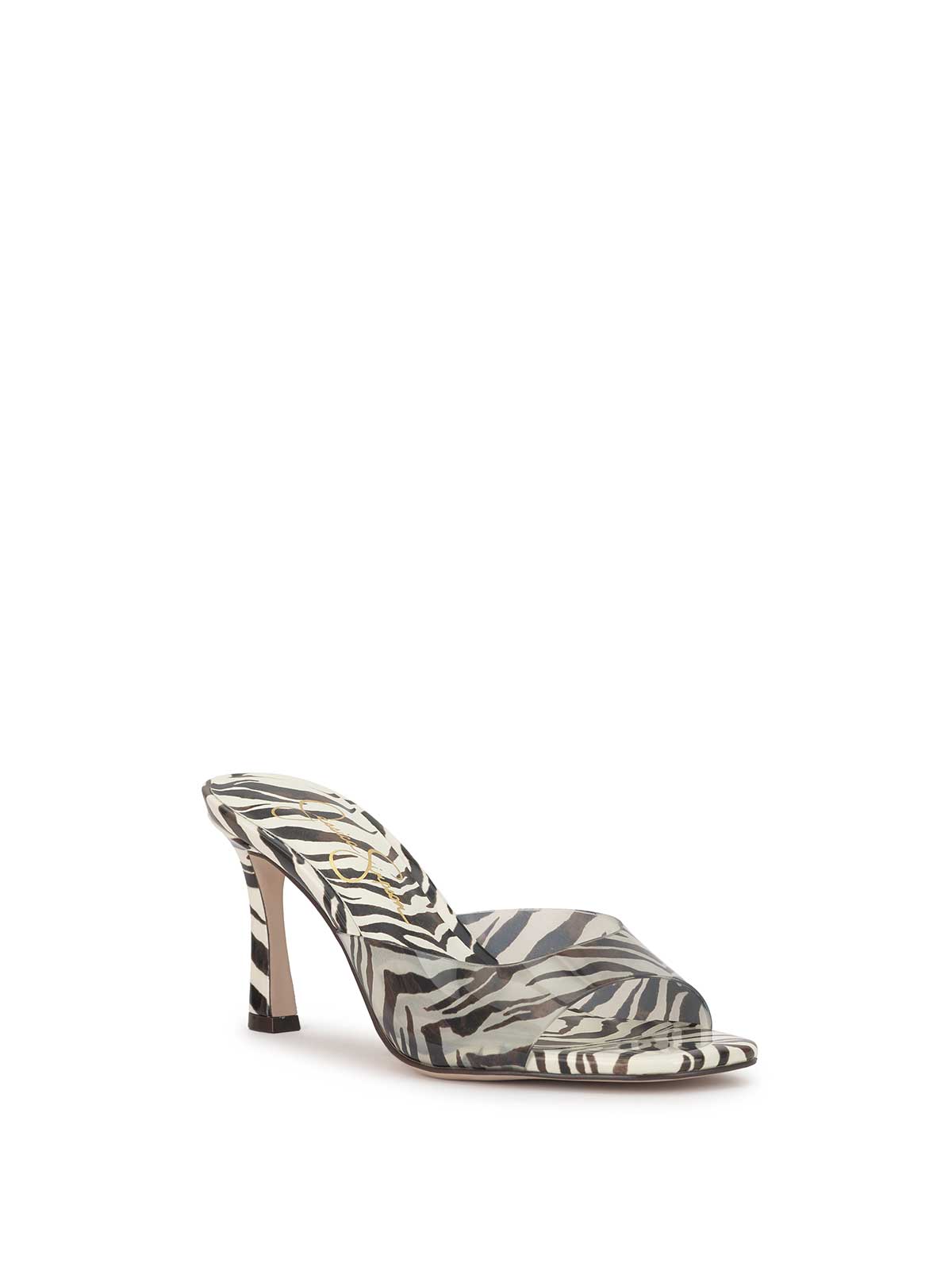 Jessica Simpson Cennet Slide in Brown Zebra